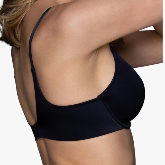 VANITY FAIR beauty back black smoothing underwire bra style 75345 size 34DD NWT - Picture 6 of 6